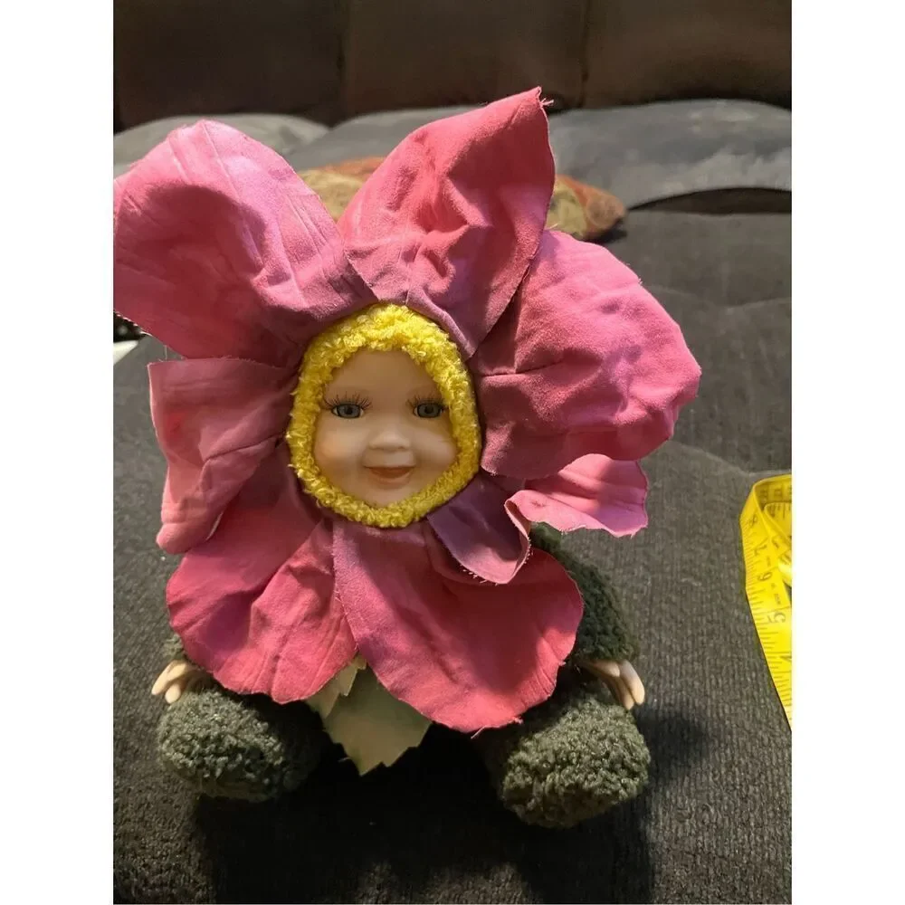 New Cuddle Kids Multicolor 2001 Fiona Flower Stuffed Animal Plush Toy 10